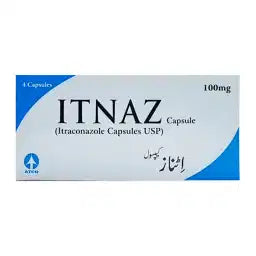 Itnaz Capsules 100MG 4'S (1 Box = 4 Capsules)