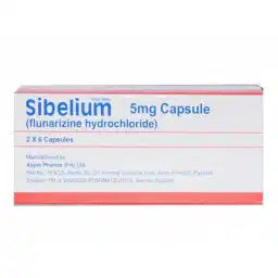 Sibelium Capsules 5MG 12'S (1 Box = 12 Capsules)