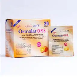 Osmolar O.R.S Powder (1 Box = 20 Sachets)