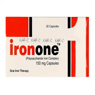 Ironone 150Mg Caps 30'S