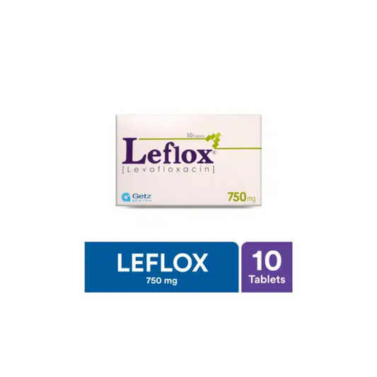 Leflox Tablets 750Mg 10,s (1 Strip = 10 Tablets)