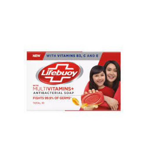 Lifebuoy Antibacterial Bar Soap with Multivitamins 120gm