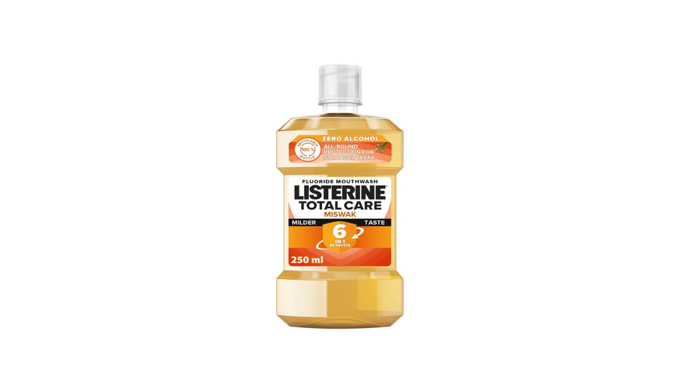 Listerine Total Care 6-in-1 Miswak Mouthwash