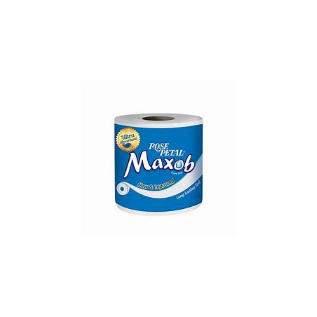 Rose Petal Maxob Single Toilet Roll