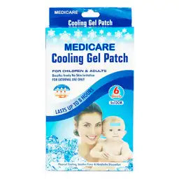 Medicare Cooling Gel Patch Sheets (Box = 6 Sheets)