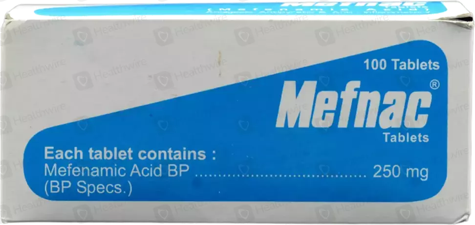 Mefnac Tablets 250Mg (1 Strip = 10 Tablets)