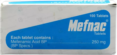 Mefnac Tablets 250Mg (1 Strip = 10 Tablets)