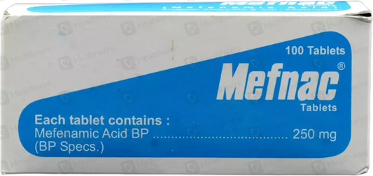 Mefnac Tablets 250Mg (1 Strip = 10 Tablets)