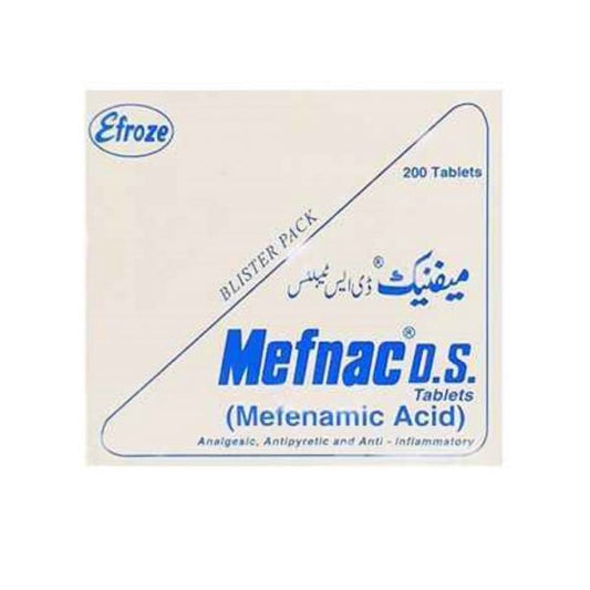 Mefnac Ds Tablets 500Mg (1 Strip = 10 Tablets)