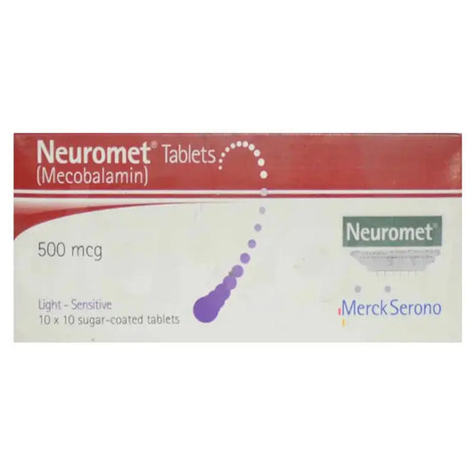 Neuromet Tablets 500Mcg (1 Strip = 10 Tablets)