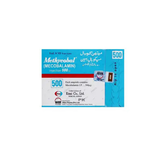 Methycobal Injection 500Mcg 10's