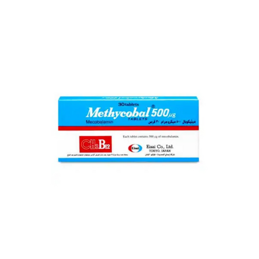Methycobal Tablets 500Mcg 100,s (1 Strip = 10 Tablets)