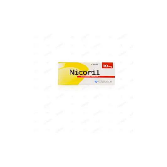 Nicoril Tablets 10Mg 10,s (1 Strip = 10 Tablets)