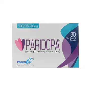 Paridopa Tablets 100/25/200Mg 30,s (1 Strip = 10 Tablets)