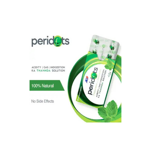 Peridots Gelatin Capsules (1 Strip = 10 Capsules)