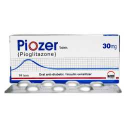 Piozer Tablets 30MG 14'S (1 Box = 2 Strips) (1 Strip = 7 Tablets)
