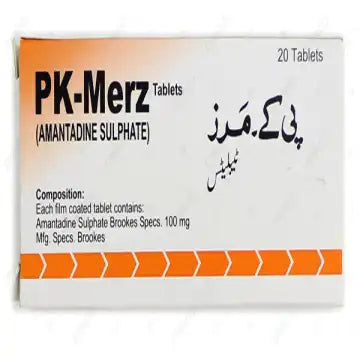 Pk-Merz گولیاں 100Mg 20,s (1 پٹی = 10 گولیاں) 