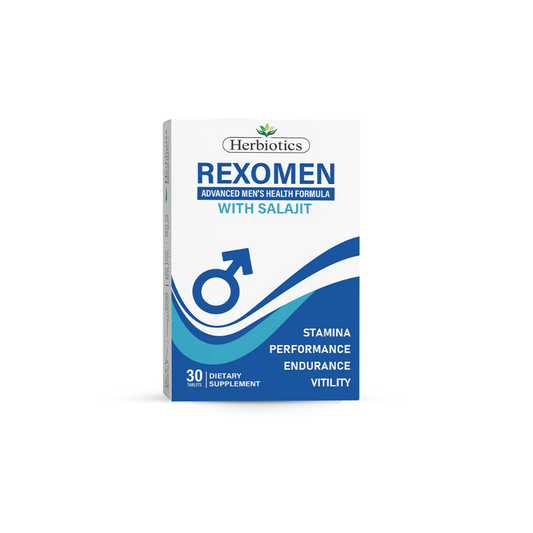 Herbiotics Rexomen With Shilajit 30,s