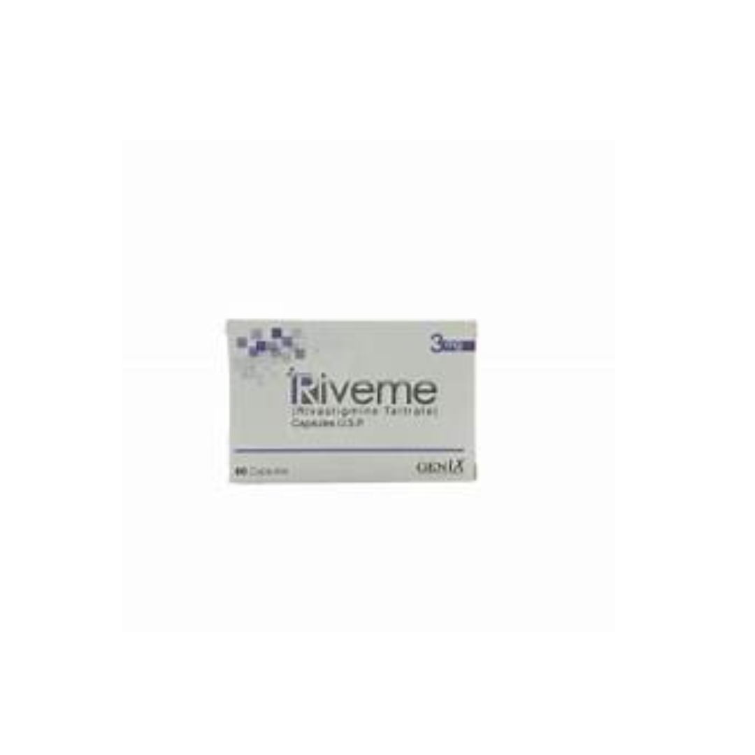 Riveme Capsules 3Mg 60,s(1 Strip = 10 Capsules)