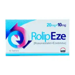 Rolip Eze Tablet 20/10MG 20'S (1 Box = 2 Stips) (1 Strip = 10 Tablets)