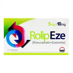 Rolip Eze Tablets 5MG+10MG 20'S (1 Box = 2 Strips) (1 Strip = 10 Tablets)