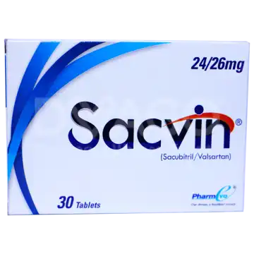 Sacvin Tablets 24Mg/26Mg 30,s (1 Strip = 10 Tablets)