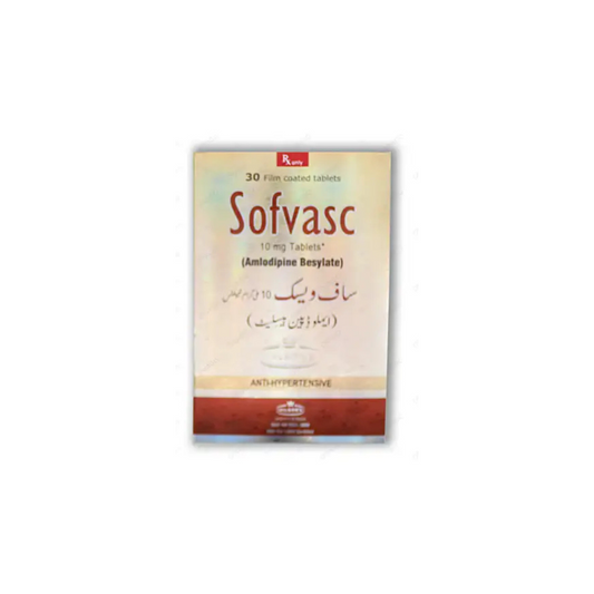 Sofvasc Tablets 10Mg 30,s (1 Strip = 15 Tablets)
