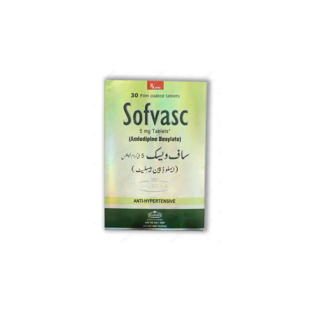 Sofvasc Tablets 5Mg 30.s (1 Strip = 15 Tablets)