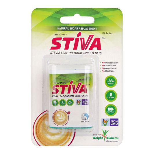 Stiva Leaf Sweetener Tablet ( (box = 100 tablets)
