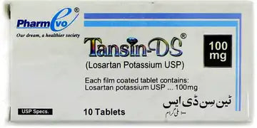 Tansin-Ds Tablets 100Mg 10,s (1 Strip = 10 Tablets)