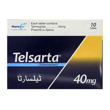 Telsarta Tablets 40Mg 10,s (1 Strip = 10 Tablets)