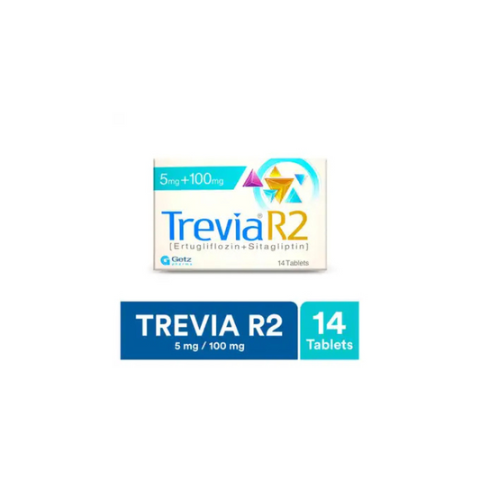 Trevia R2 Tablets 5Mg+100Mg 14,s  (1 Strip = 7 Tablets)