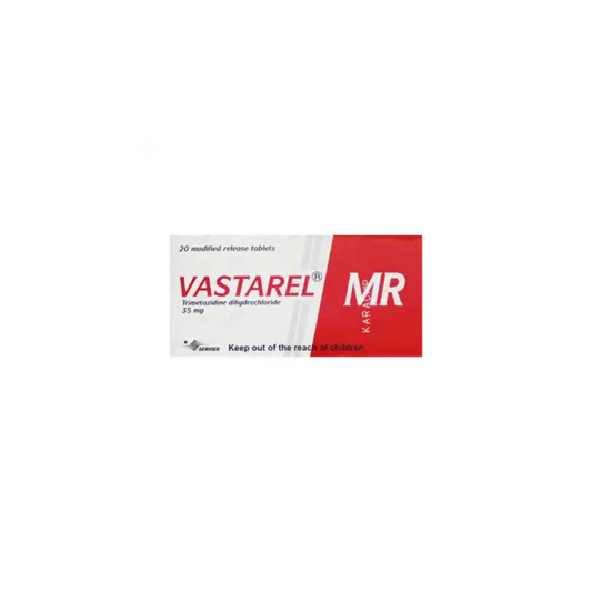 Vastarel Mr Tablets 35Mg 20,s (1 Strip = 20 Tablets)