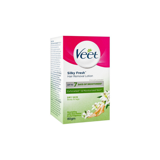 Veet Pure Hair Removal Lotion For Dry Skin 80G