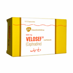 Velosef Cap 500 Mg 12'S