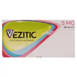 Vezitic Tablets 5MG 10'S (1 Box = 10 Tablets)
