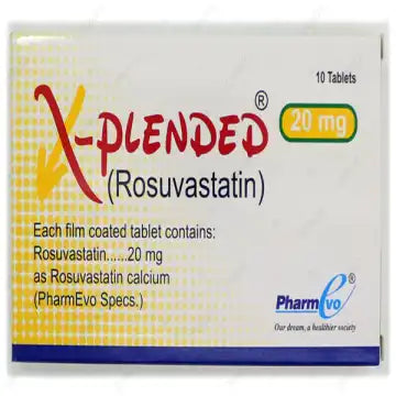 X-Plended Tablets 20Mg 10,s (1 Strip = 10 Tablets)