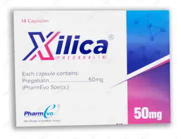 Xilica Capsules 50Mg 14,s (1 Strip = 7 Capsules)
