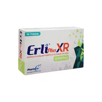 Erli Plus Xr Tablets 12.5/1000Mg  14,s (1 Strip = 7 Tablets)