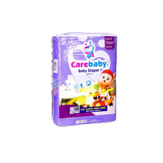 Care Baby Diaper Xxl Size 6 60Pcs