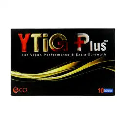 Ytig Plus گولیاں (1 باکس = 1 پٹی) (1 پٹی = 10 گولیاں) 